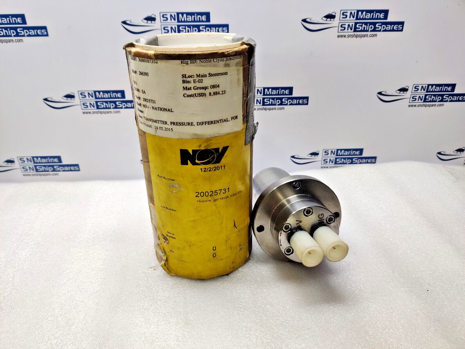 Stellar DT2450-10000UD-102 Pressure Transducer 0-10000Psid 9-28Vdc 4-20mAdc