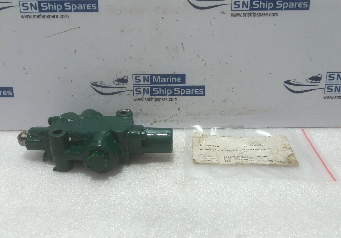 Tech Oil Products H-VIv-0099-00 Manual Control Valve 7GH020200