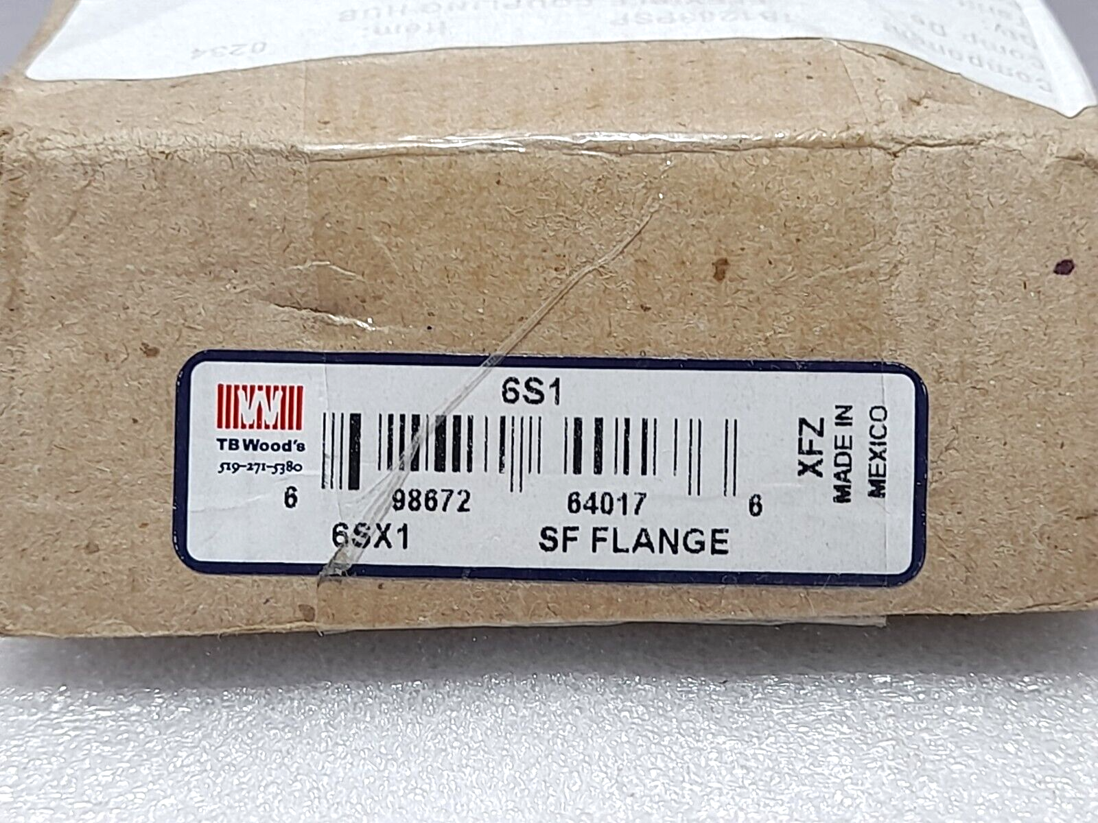 TB Wood GRSPKT Grid / 6S138 / 6SX1 3/8 SF Flange 6JS / 6JES EPDM Split SF+Sleeve