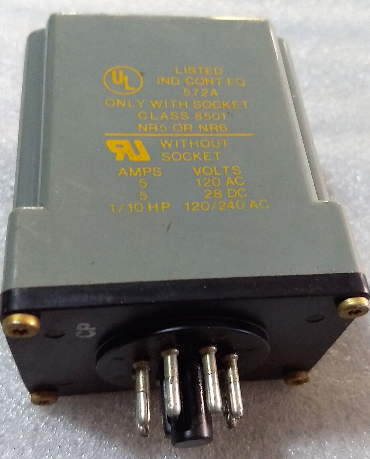 SQUARE D 8501 JCK-15 SOLID STATE TIMING RELAY 8 PIN RELAY 8501JCK15