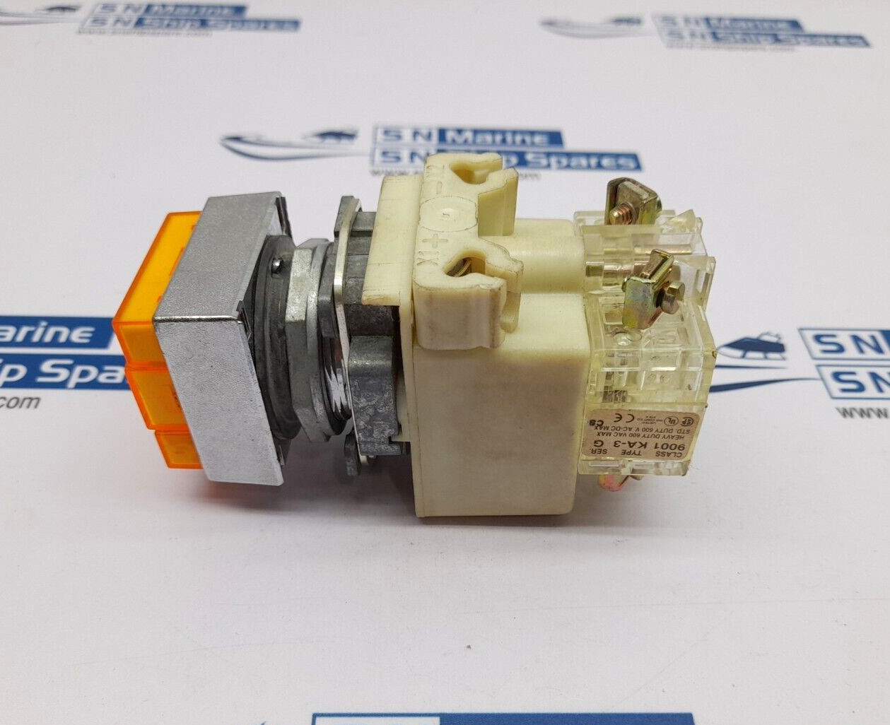 Square D 9001KM35 Pushbutton Pilot Light SER.H 24-28V AC-DC 9001KA-3G