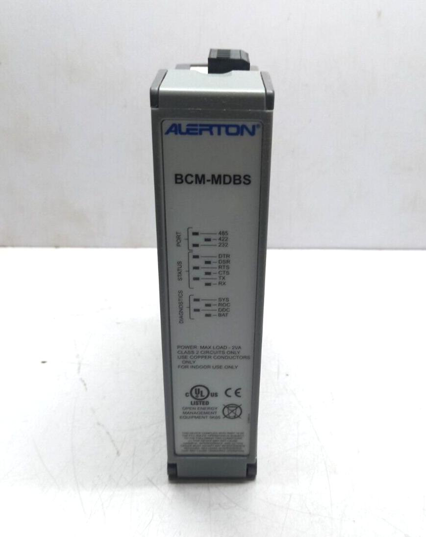 Alerton 715000900 BCM-MDBS Module BACnet-compliant gateway to a Modbus