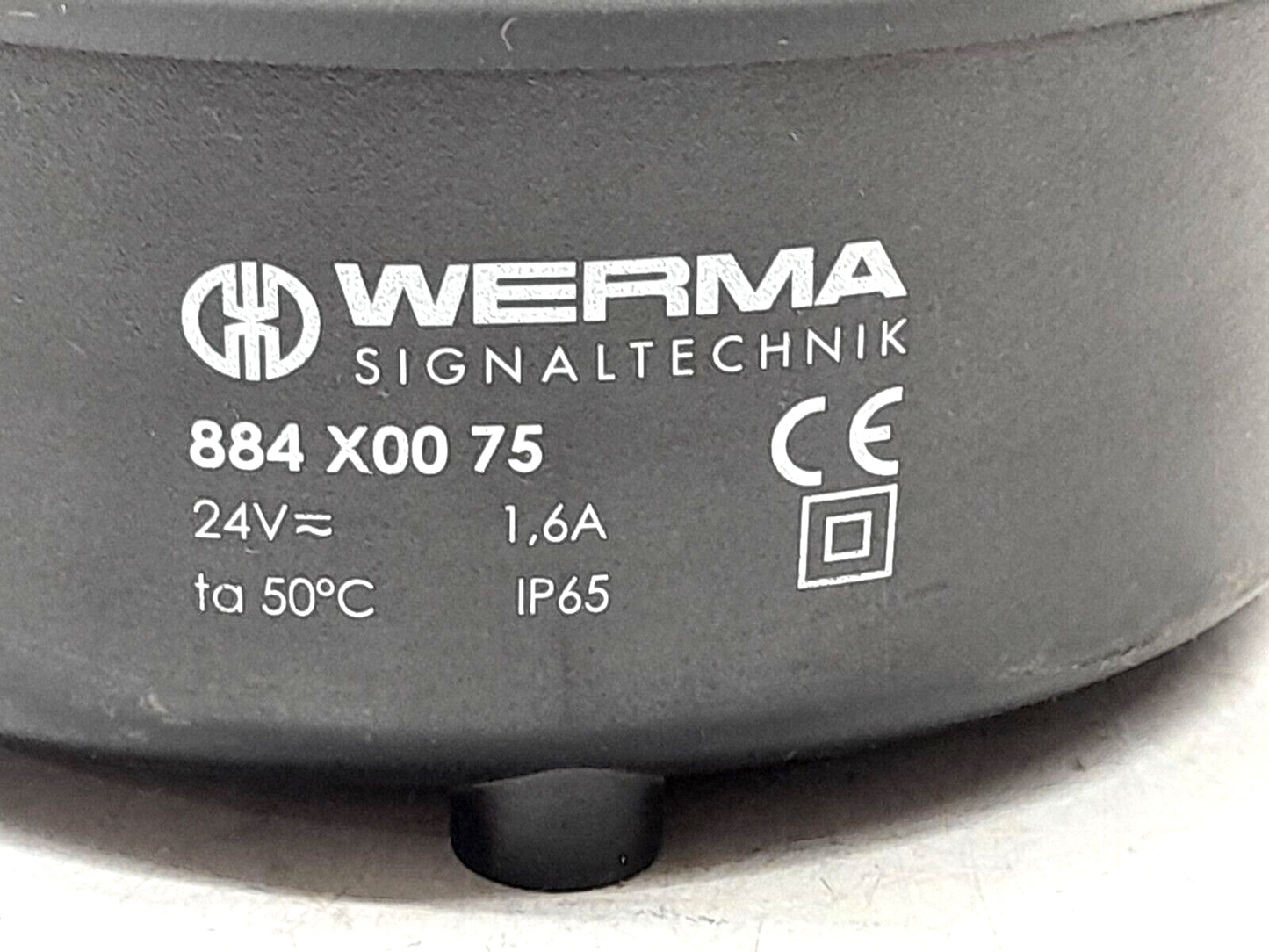 Werma 884 X00 75 Rotating Signal light Red BM 24V AC/DC 1.6A 884 100 75 RS 365-9