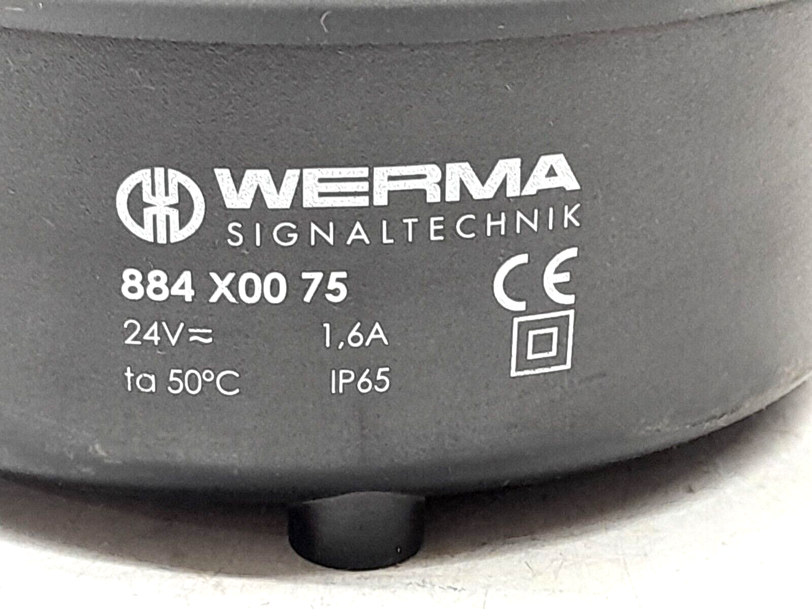 Werma 884 X00 75 Rotating Signal light Red BM 24V AC/DC 1.6A 884 100 75 RS 365-9