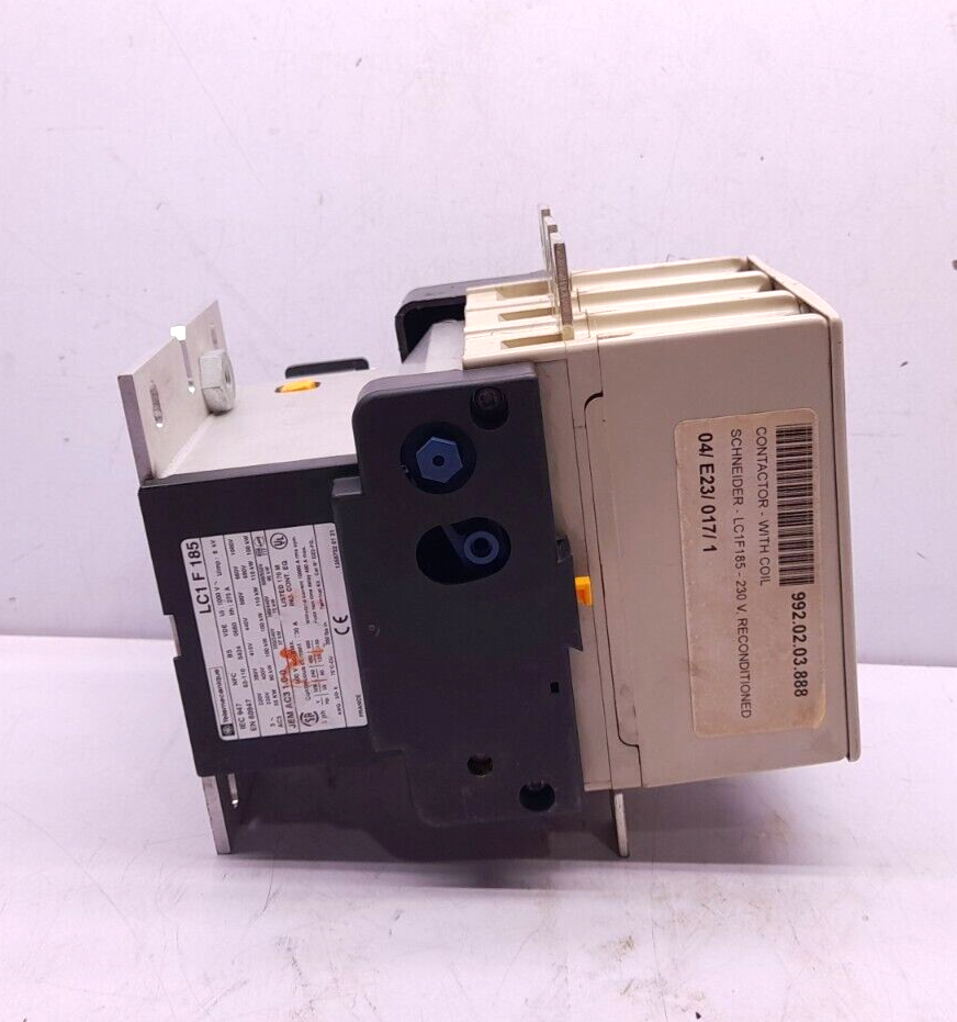 Telemecanique Square D LC1F185 Contactor LC1 F 185 Coil LX1 FG 360 360V50Hz 440V