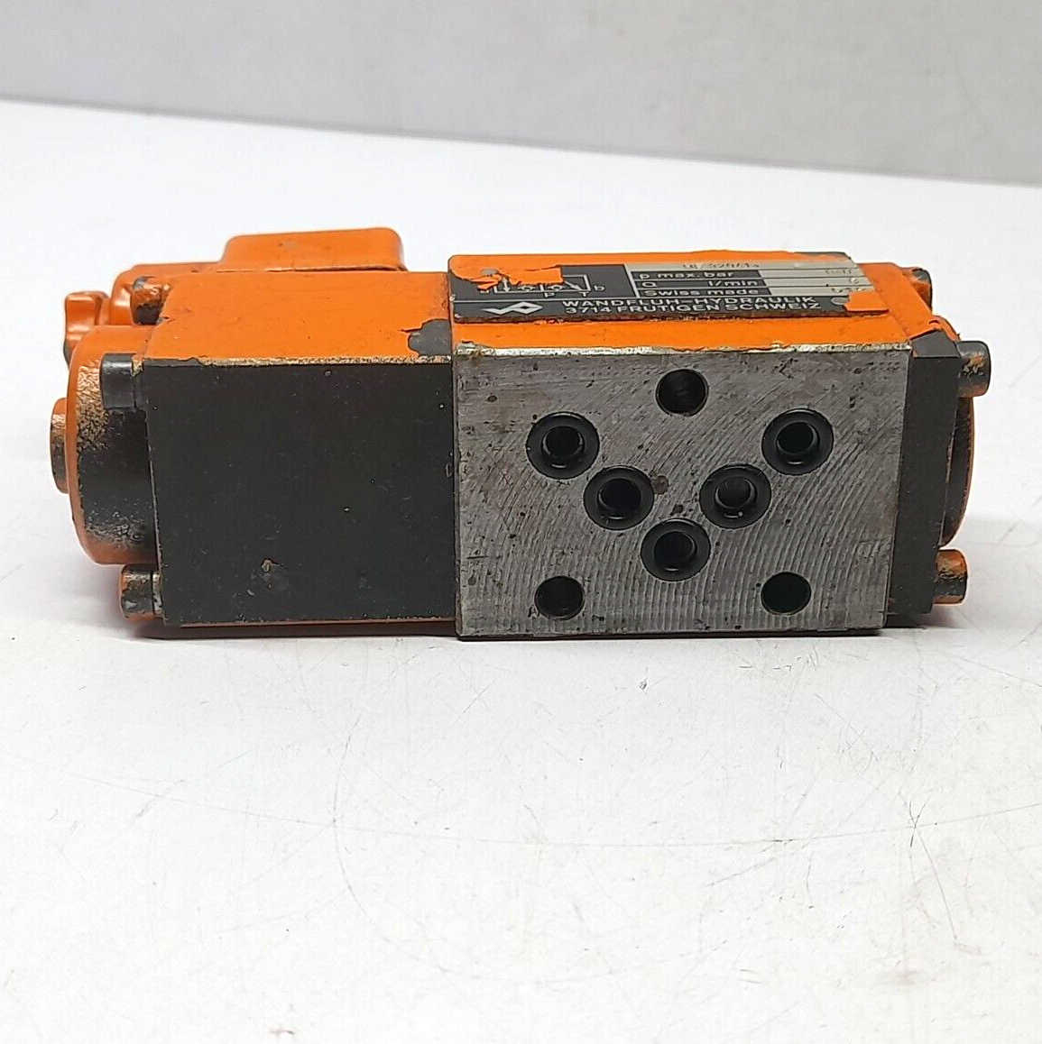 Wandfluh BE 32041a Solenoid Valve Pmax 160 Bar Q I/min 8