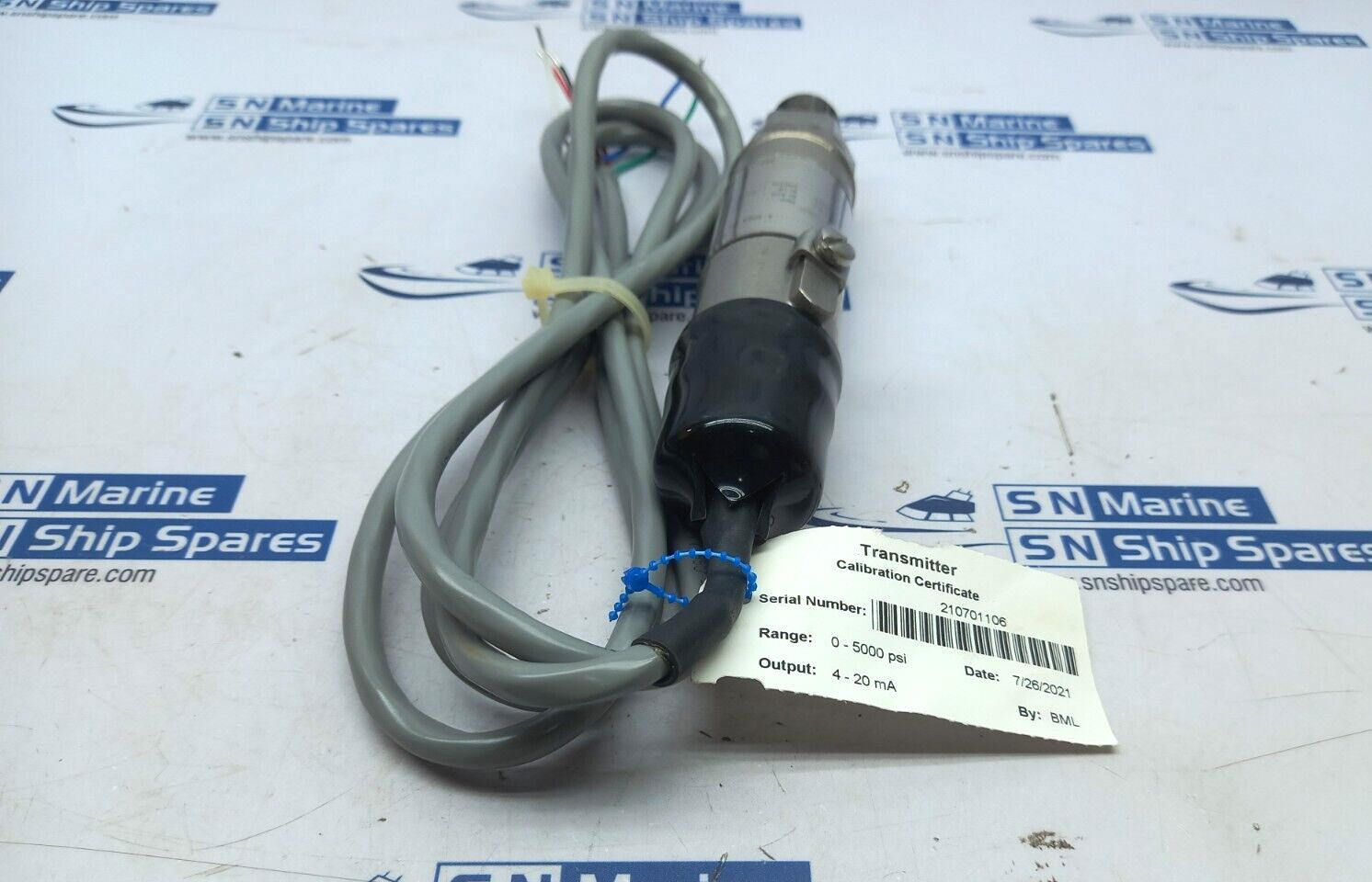 SOR 805PT-C08-A Pressure Transmitter 0-5000Psi 4-20Ma