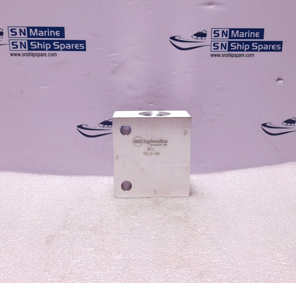 Sun Hydraulics BCL Valve Block NOV 7026A276 BCL 1AL5-AB