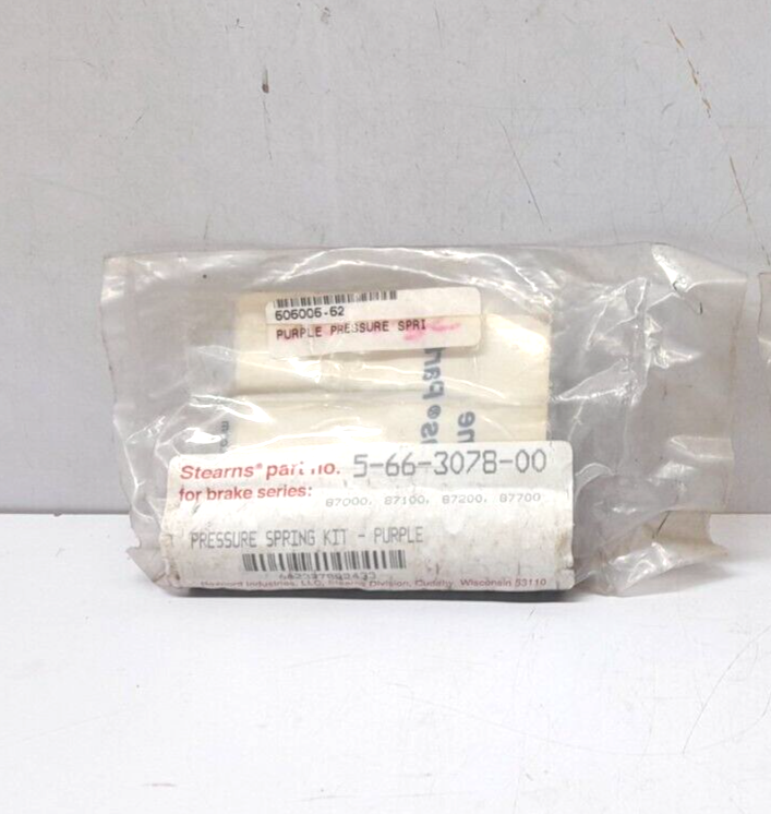 Stearns 5-66-3078-00 Pressure Spring Kit Purple 606006-62