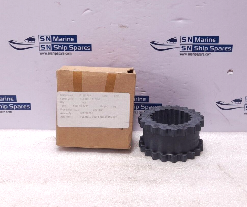 TB Woods 6JS SF+ Sleeve With 6S1 6SX1 Flange & 6S138 6SX1 3/8 Flange