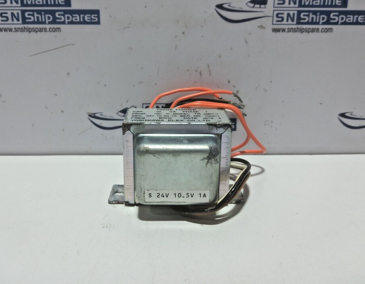 YOSHIKAWA TR 5267-1 Transformer Prim 120V Freq 60Hz 2U 004-02
