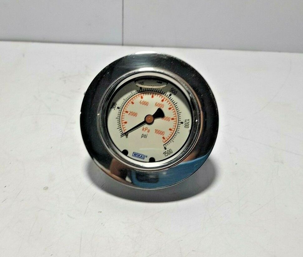 Wika NOV 10271840-001 Pressure Gauge 0-1500PSI 0-10000kPa