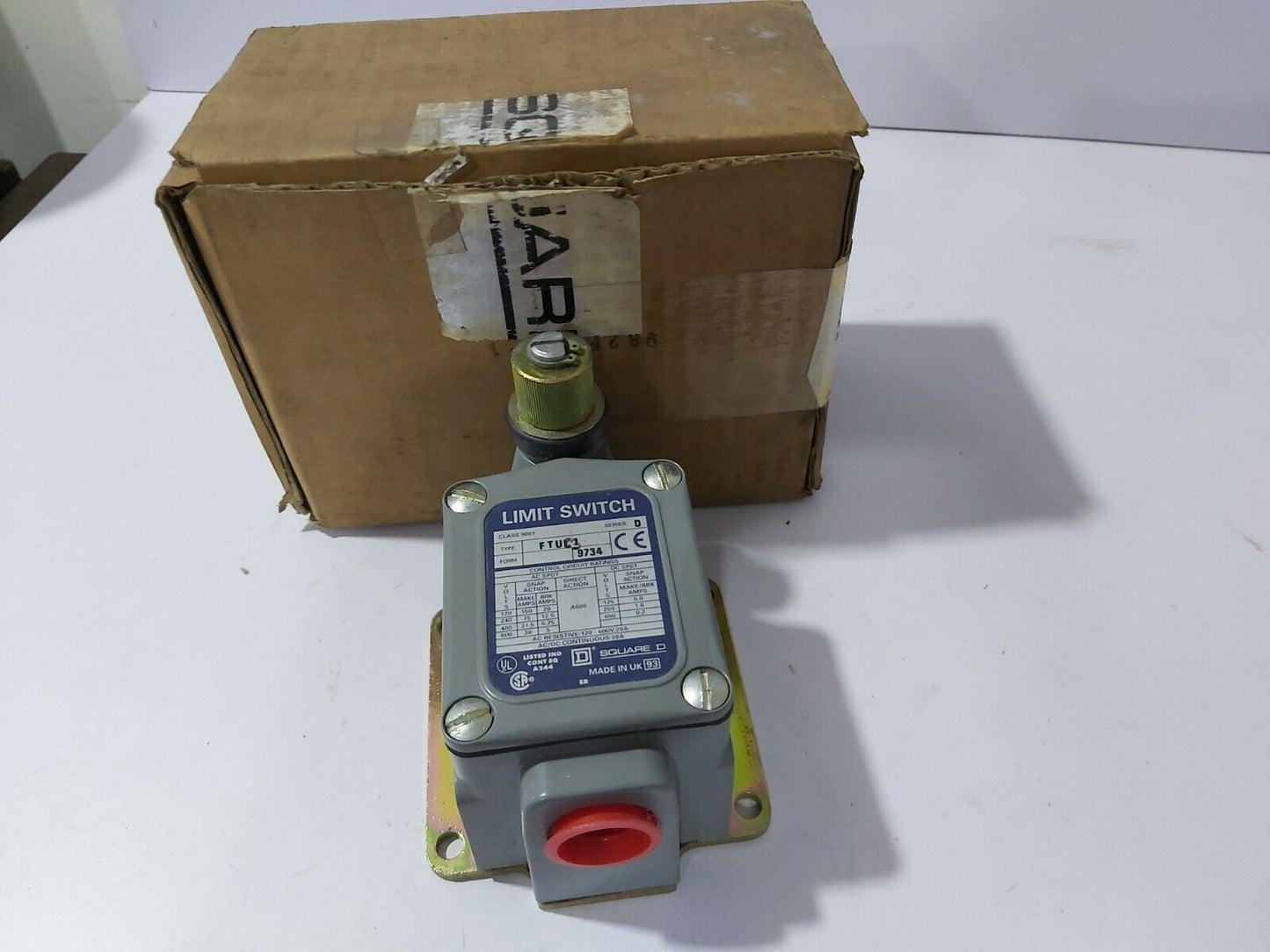 SQUARE D 9007FTUC3 LIMIT SWITCH SER-D