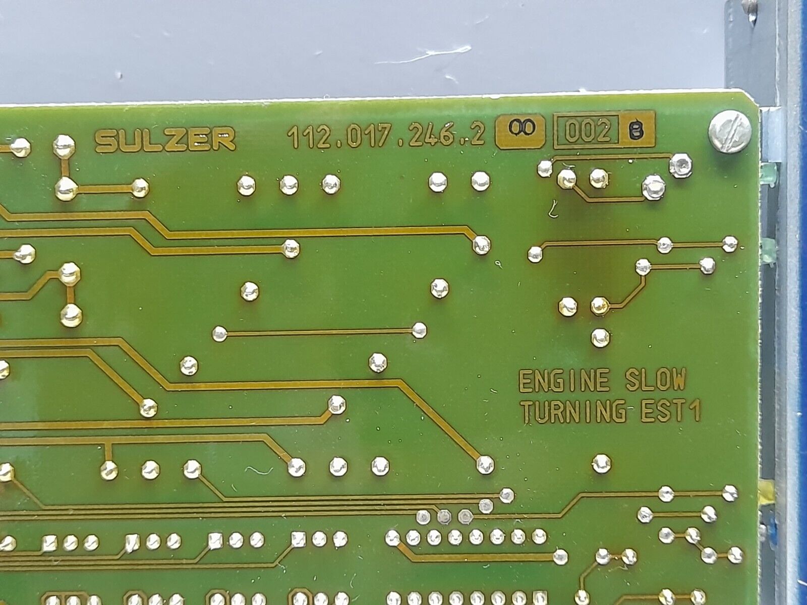 Sulzer EST Engine Slow Turning EST1 & EST2