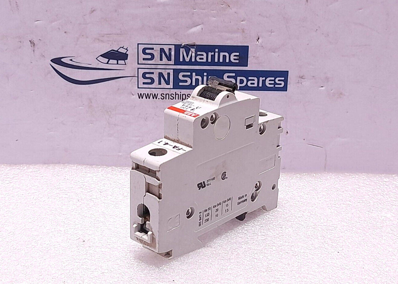 ABB S201-K6 Single Pole Circuit Breaker ~230/400 2CD S251 001 R0377 3PCs/Lot