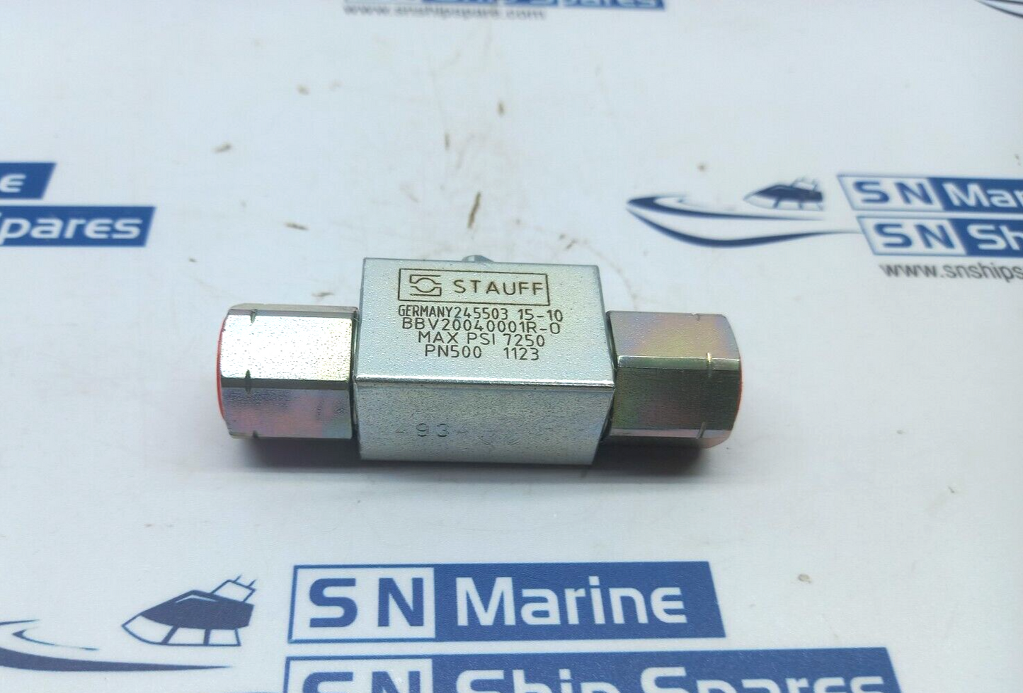 Stauff BBV20040001R-0 Ball Valve 1/4In 7250Max Psi Price Pump 6506