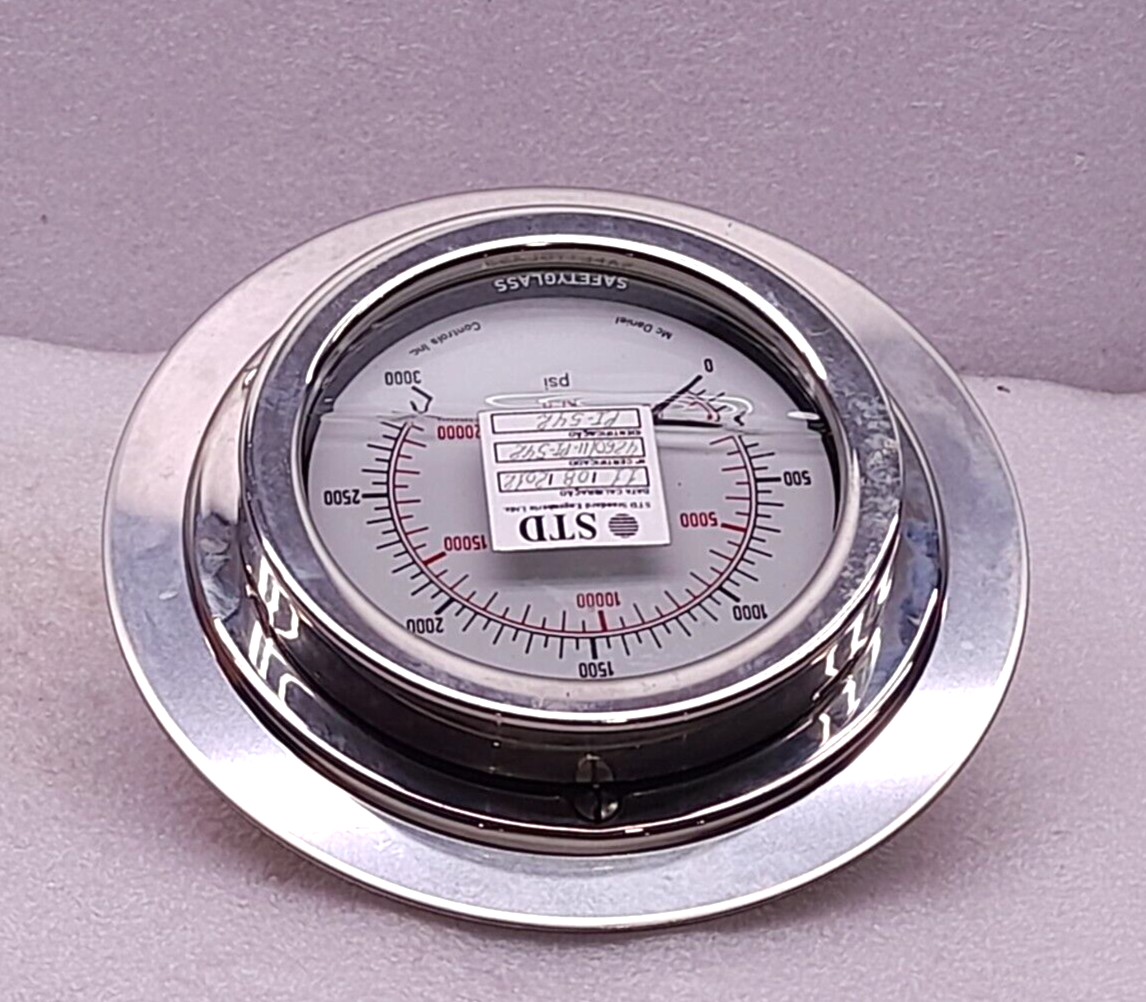 Varco Shaffer 20012207 4 1/2” Pressure Gauges 0-3000Psi 0-20000kPa Mc Daniel
