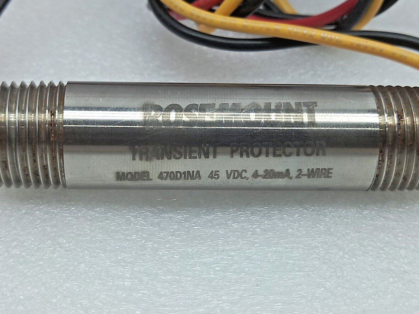 Rosemount 470D1NA Transient Protector 45VDC, 4-20mA, 2-Wire Emerson