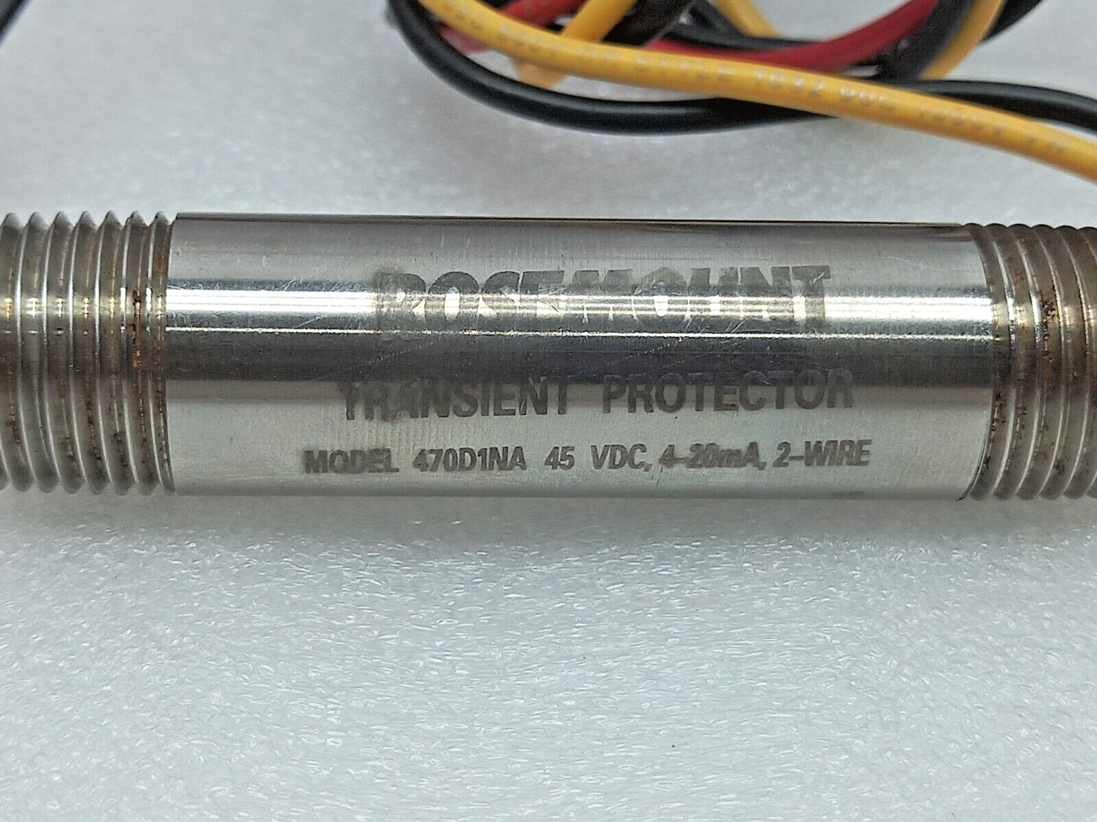 Rosemount 470D1NA Transient Protector 45VDC, 4-20mA, 2-Wire Emerson