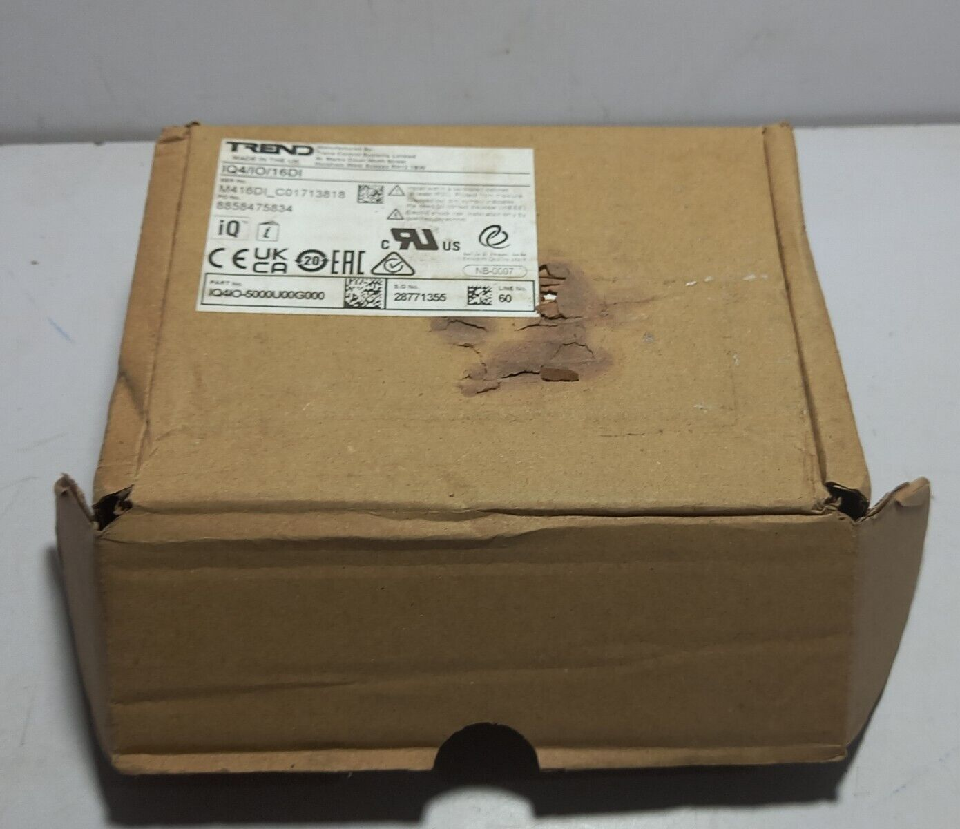 Trend IQ4IO-5000U00G000 I/O Module / 16DI Module / 24VDC / 40mA max