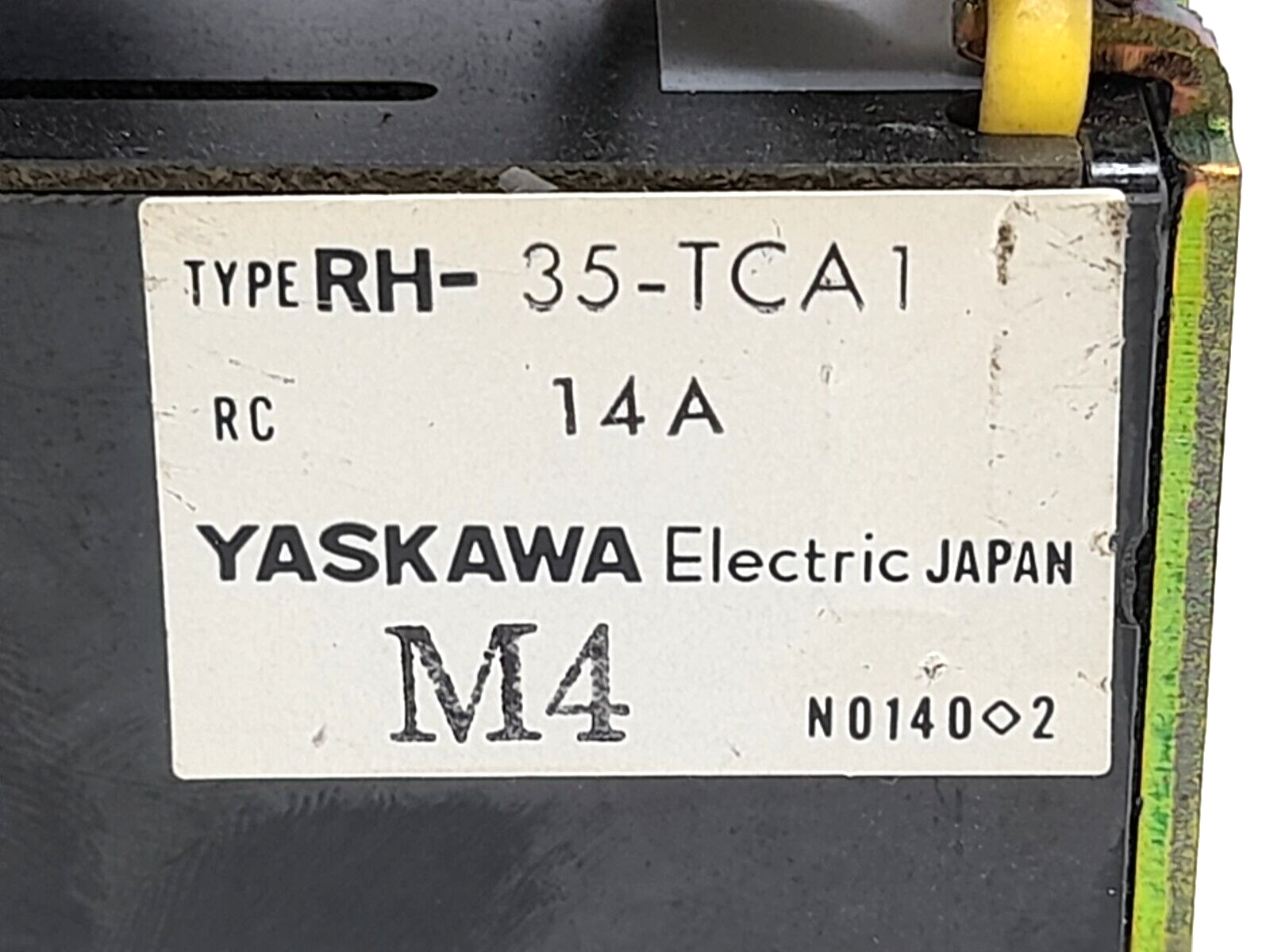 Yaskawa HOE-35-TCA1B AC Magnetic Switch RH-35-TCA1 R.C. 14A