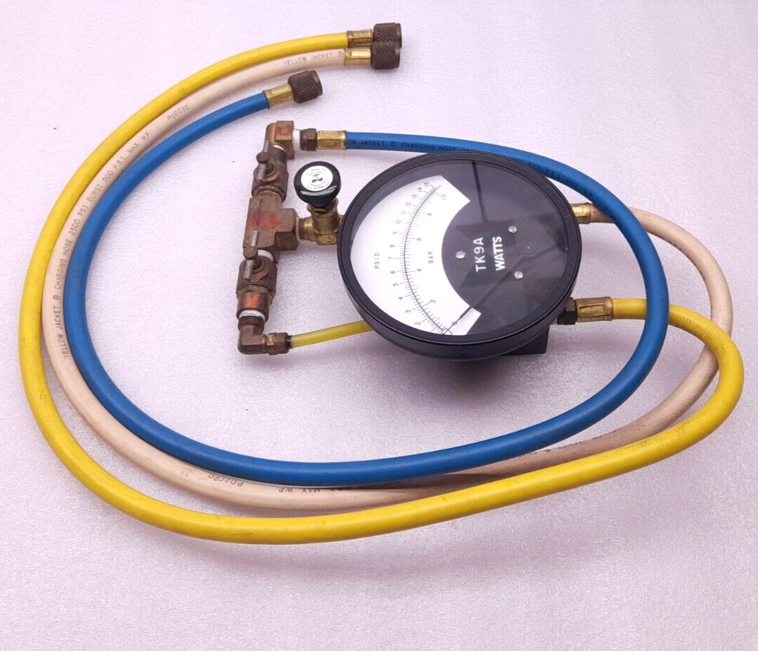 Watts TK9A Backflow Test Kit 1516-E1003 Max Press 1500 PSI