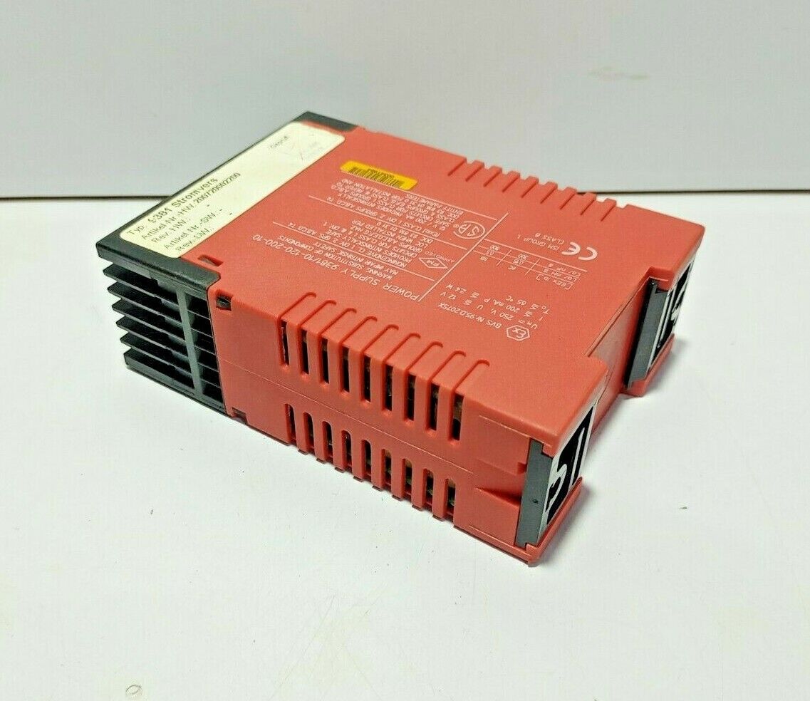 Stahl 9381/10-120-200-10 I.S. Power Supply 93811012020010 Un=10.8V In≤190mA