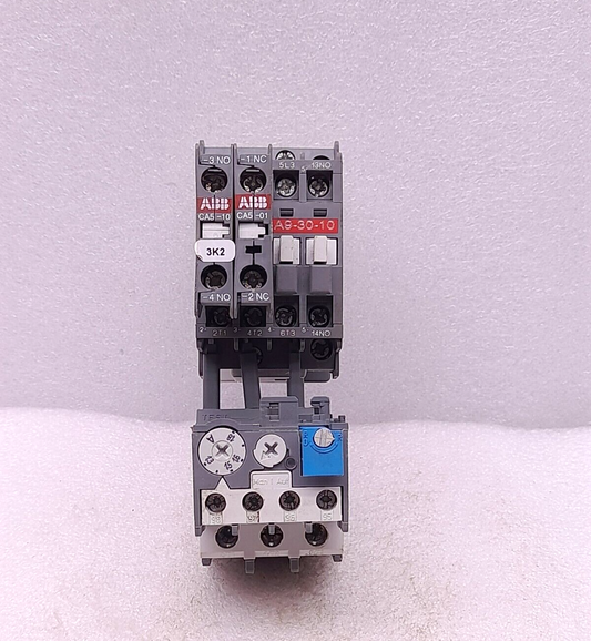 ABB A9-30-10 Contactor R89 110-115V50Hz 115-127V60Hz TA25DU Relay 1.3-1.8A CA5-1