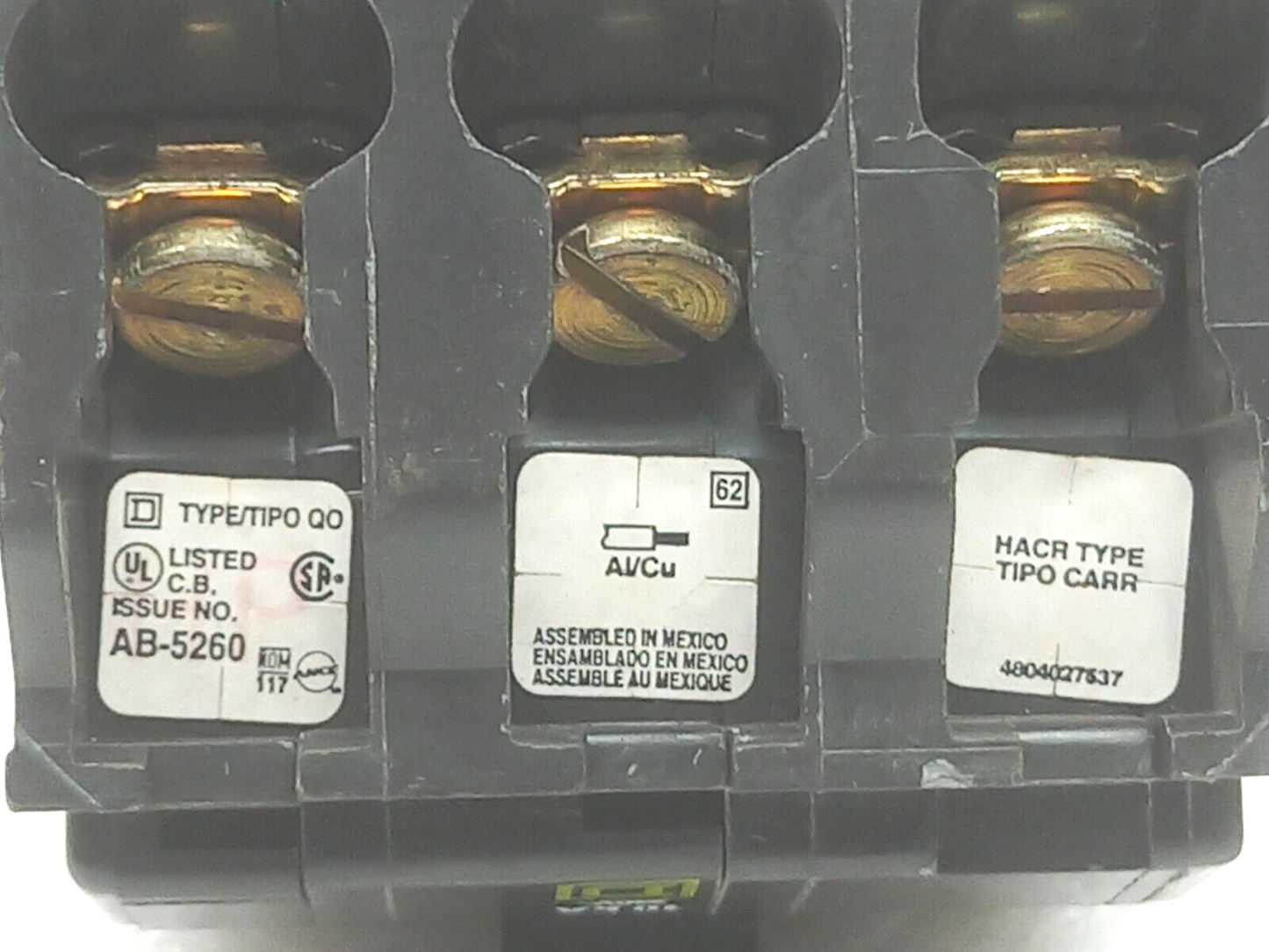 Square D QO Circuit Breaker 10 A 50/60 Hz 10kA 240V