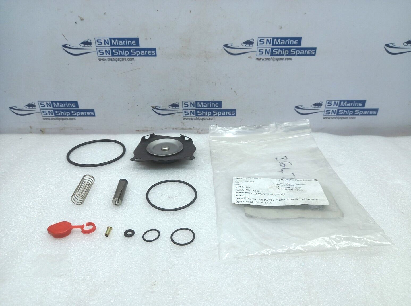 World Water System VRKA1600 Valve Parts Repair Kit For 1 Inch