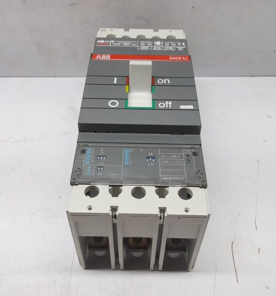 ABB SACE S4 S4H250BW Circuit Breaker S4H In = 250A SACE PR211