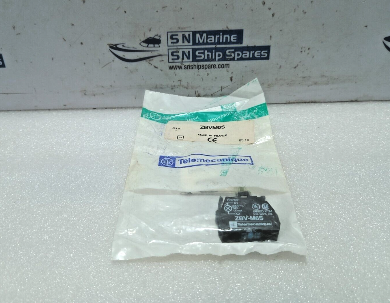 Telemecanique ZBVM6S Push Button Light Module 230V ZBV-M6S 4PCs In Lot