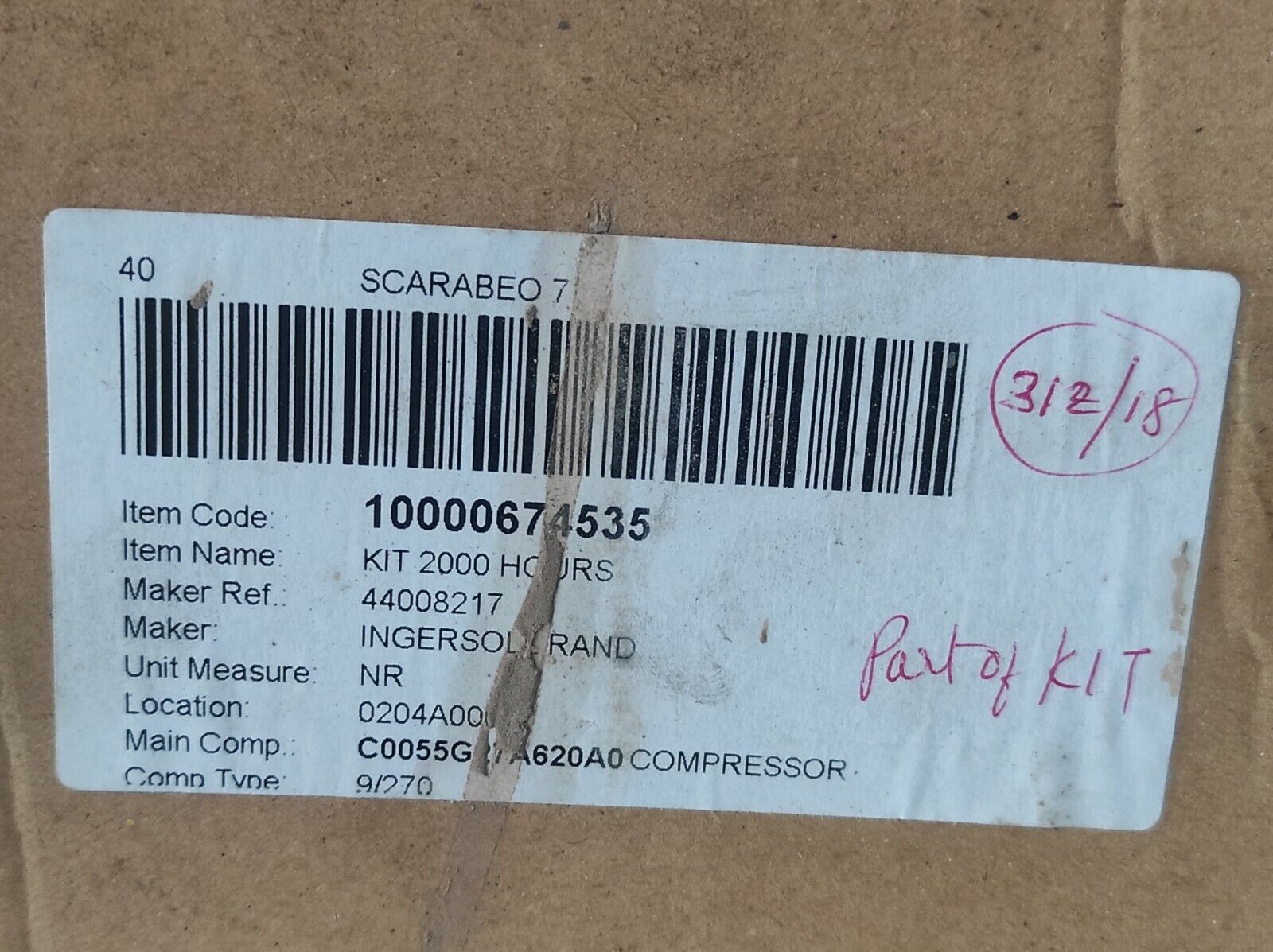 Doosan 89288989 Safety Element