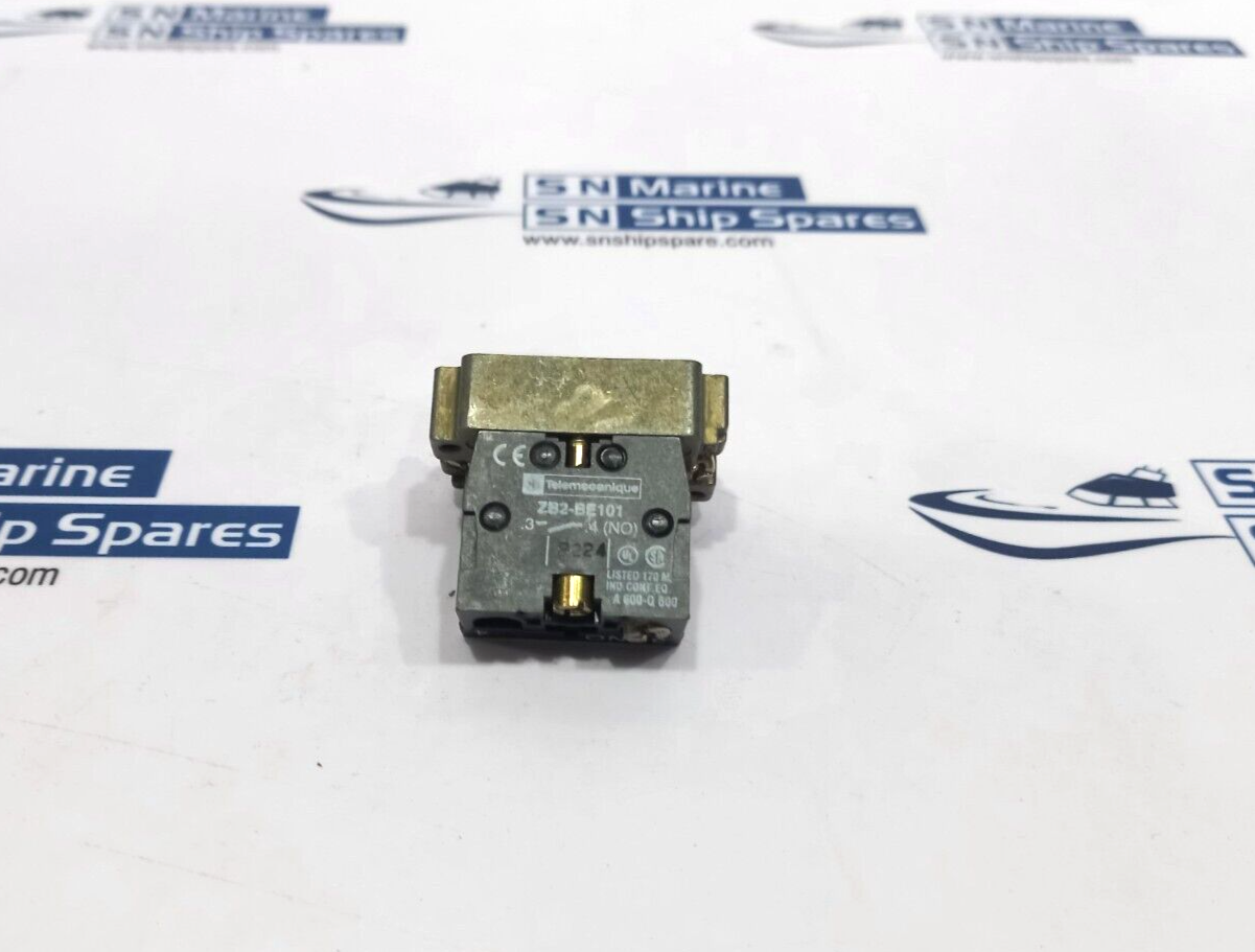 Telemecanique ZB2BZ101 Contact Block With Mounting Base A600 Q600