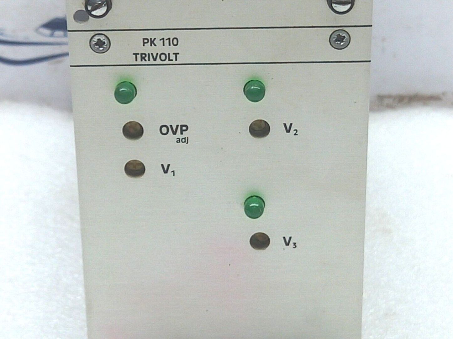 VERO Electronics PK110 TRIVOLT Power Supply Type 116-032362K 110V AC