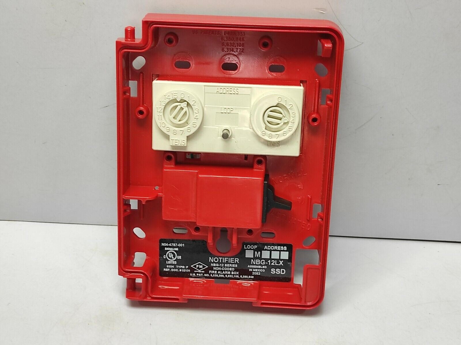 Notifier By Honeywell NBG-12LX Addressable Pull Station