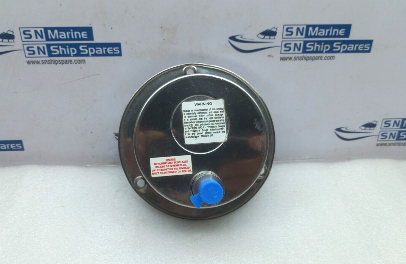 Stewarts 0-700 Bar 0-10000 PSI Outlet Pressure Gauge Buxton P11533-100