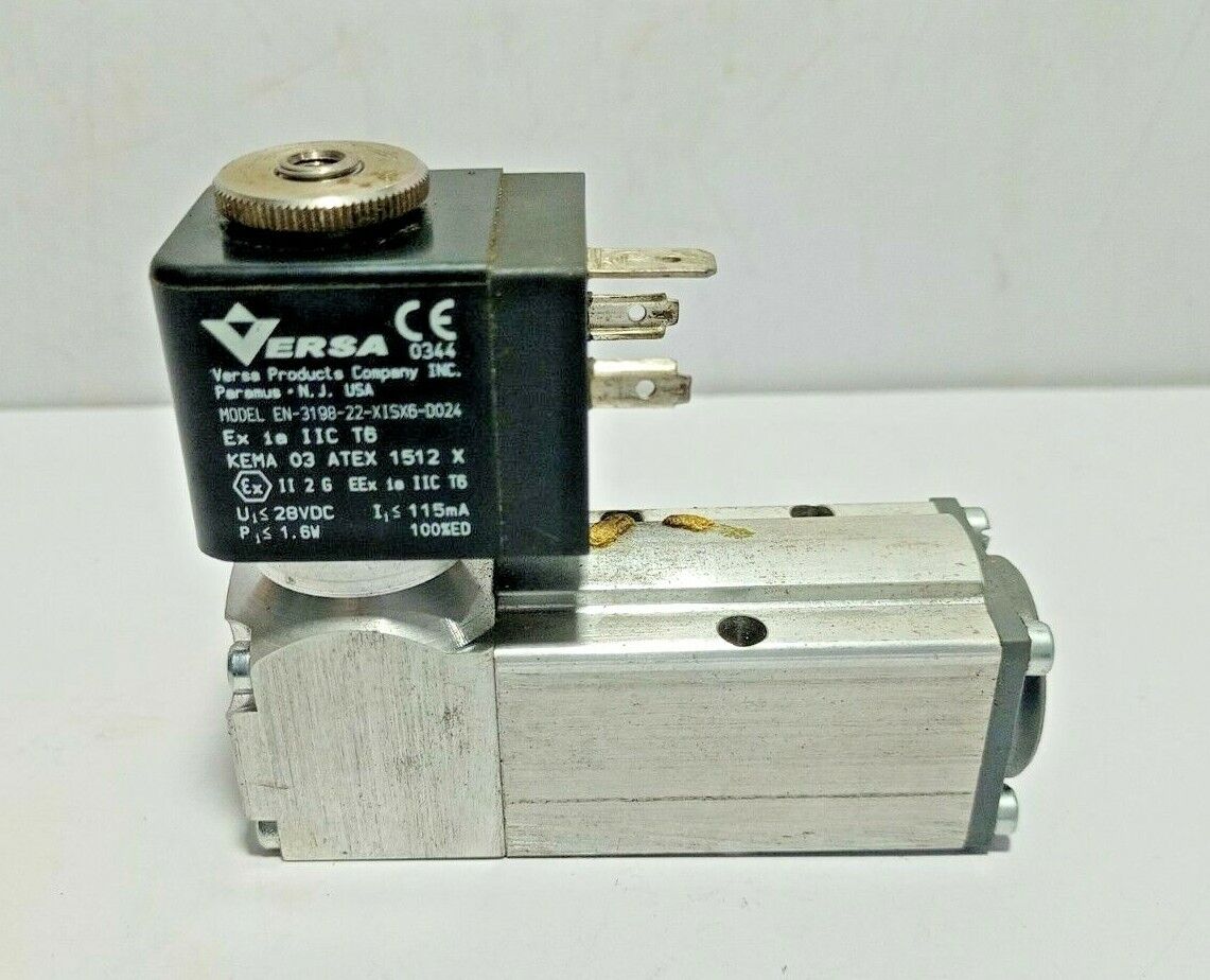 Versa KSG-4332-HC-XISX6-D024 Solenoid Valve 24VDC 1.6W