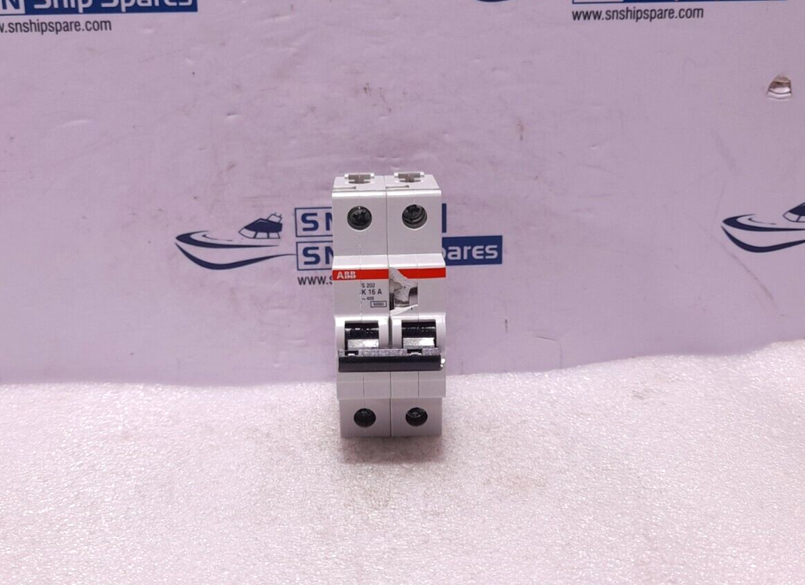 ABB S202-K16 Circuit Breaker Muniature 16A