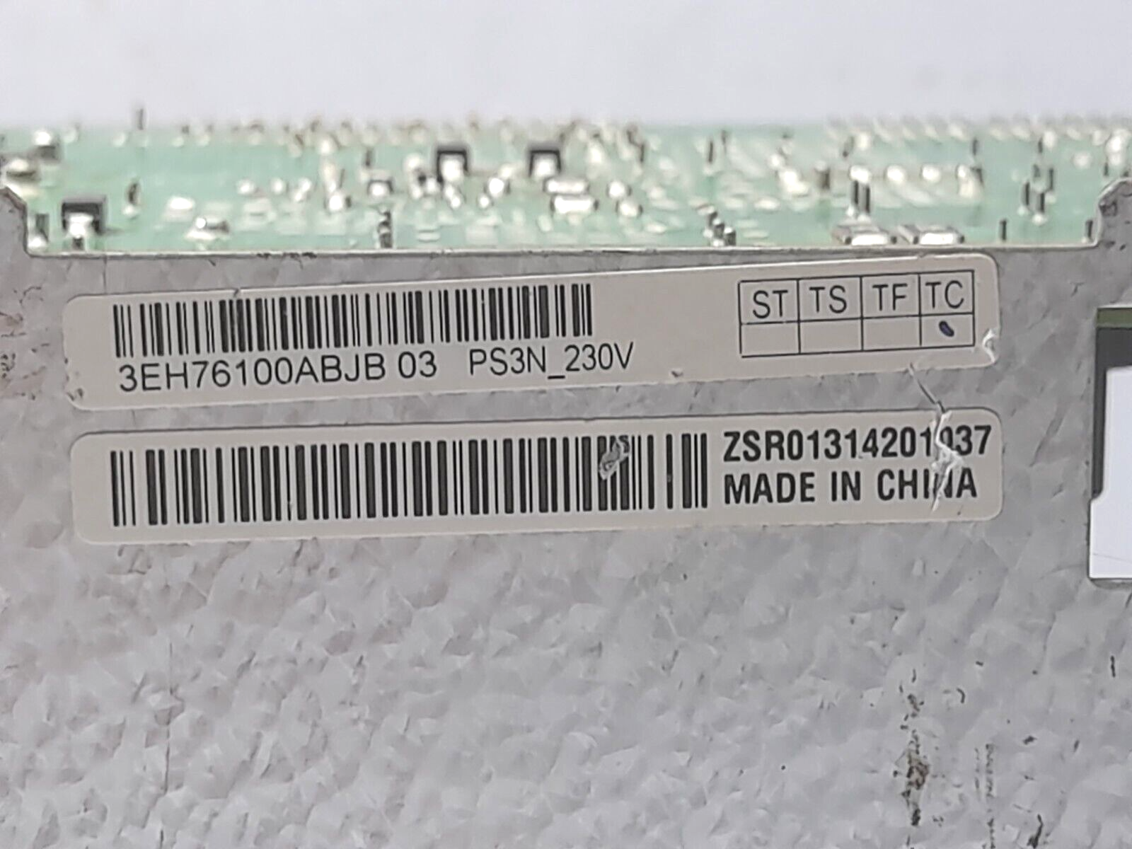 Alcatel PS3N Power Supply 3EH76100ABJB 03 PS3N_230V 3EH73011ACJC