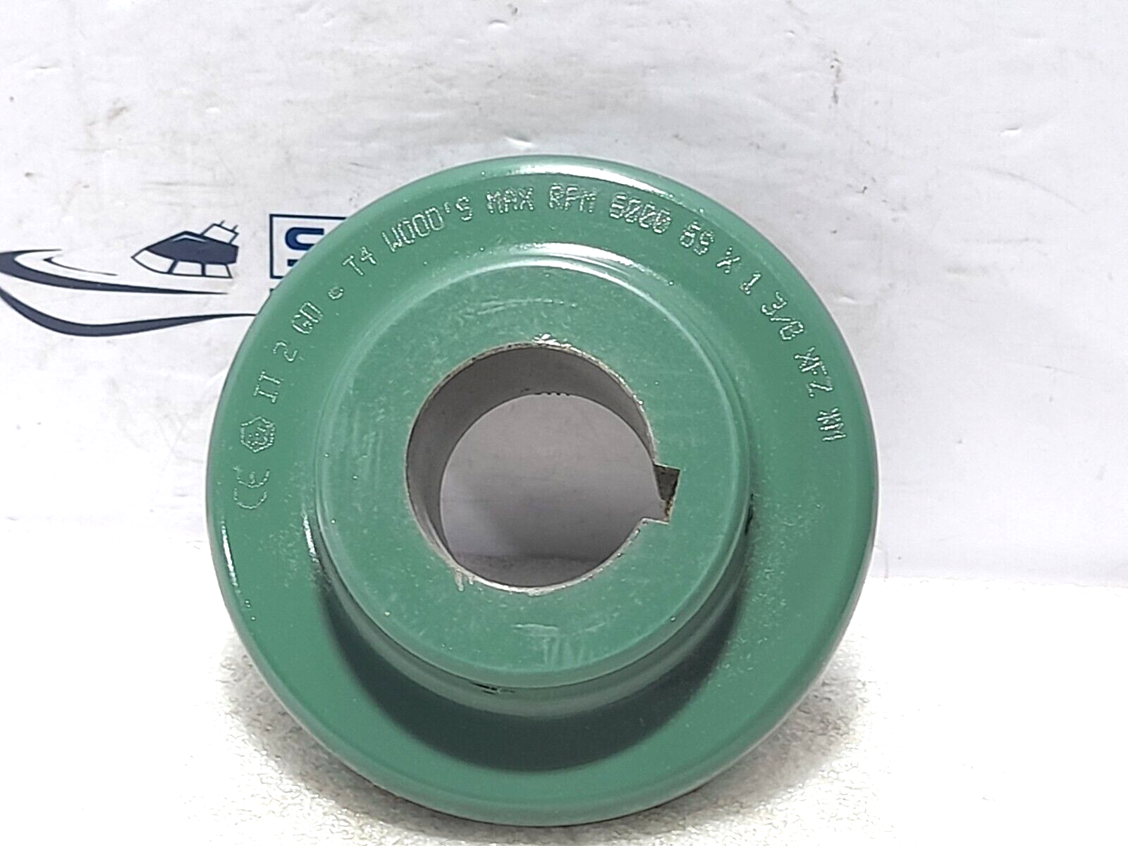 TB Woods 6JS SF+ Sleeve With 6S1 6SX1 Flange & 6S138 6SX1 3/8 Flange