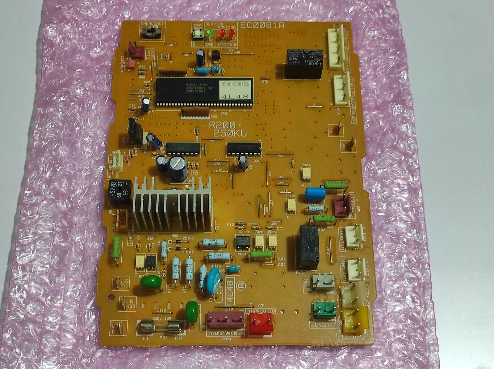 Daikin 1245705 PCB EC0081 EC0081A R200 250KU