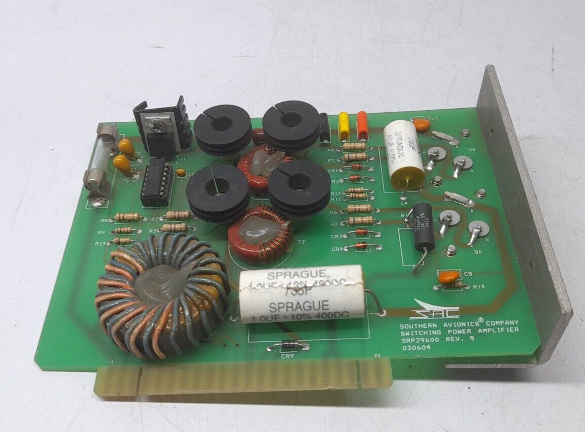 Southern Avionics Company SRP29600 PCB / Switching Power Amplifier / SRP29600