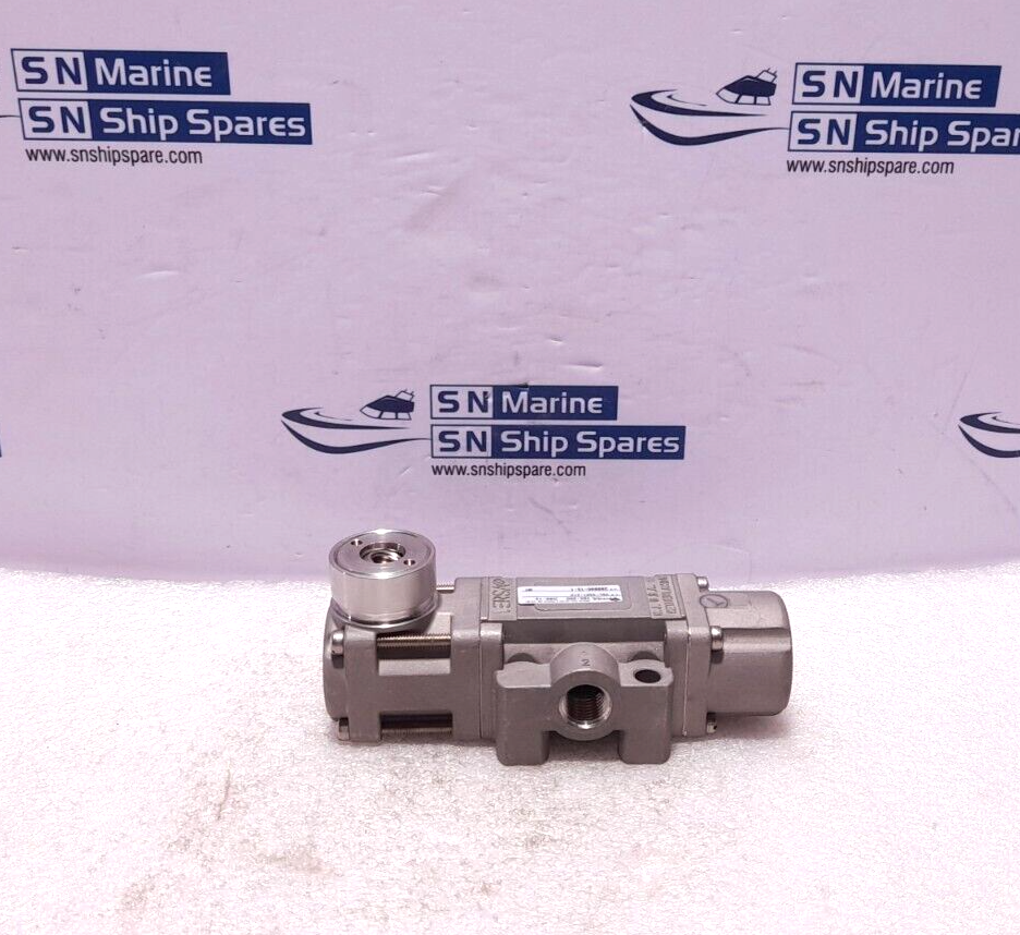 Versa VNL-3301-316 Three Way Valve Min-Max VAC-200 PSIG VAC-14 Bar