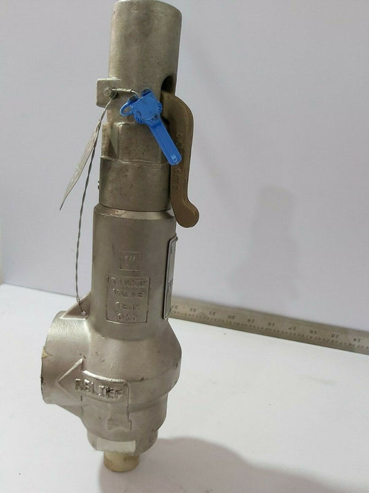 TAYLOR VALVE S-01370000 SAFETY RELIEF VALVE 1900 PSI 3/4"  