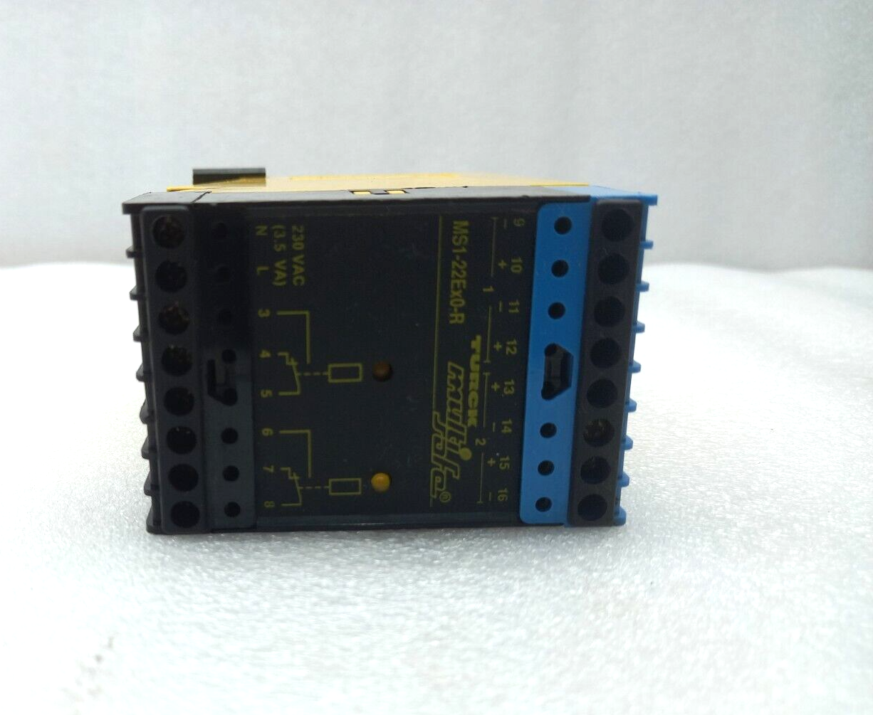 Truck Multi Safe MS1-22Ex0-R Switch Amplifier 230Vac 3.5VA 184…250Vac 48…62Hz/cp