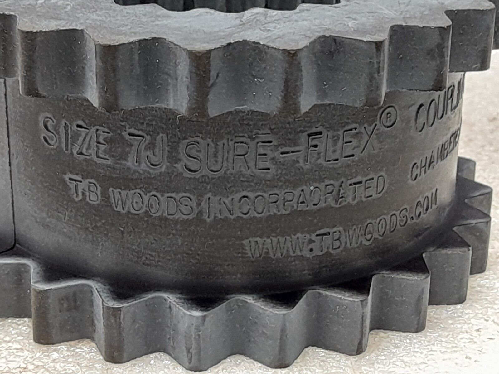 TB Woods 7JS 7JSE EPDM SPLIT SF Sure Flex Coupling Sleeve Size 7J