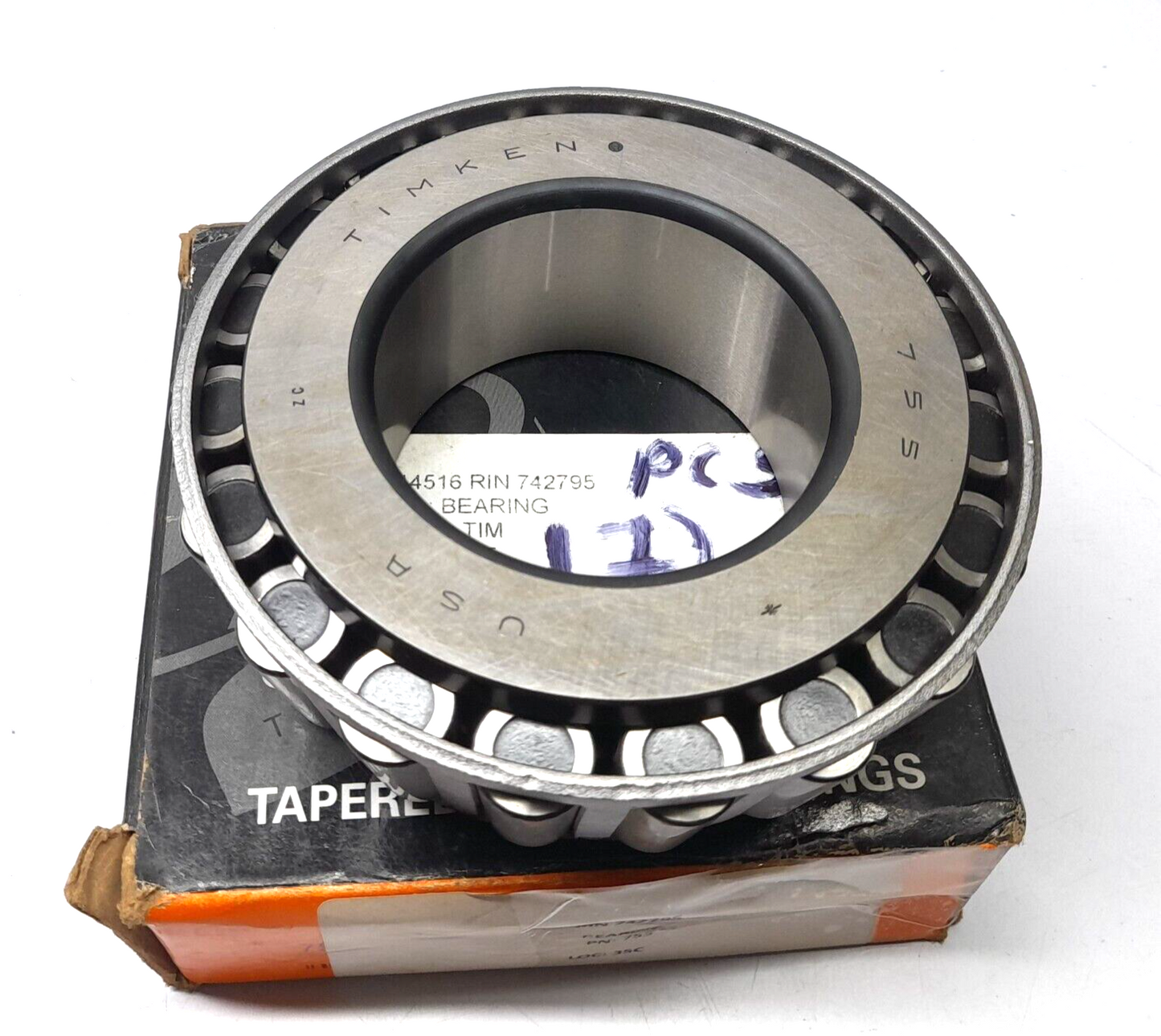 Timken 755/752 Tapered Roller Bearing 752 Bearing Cup 755 Bearing Cone