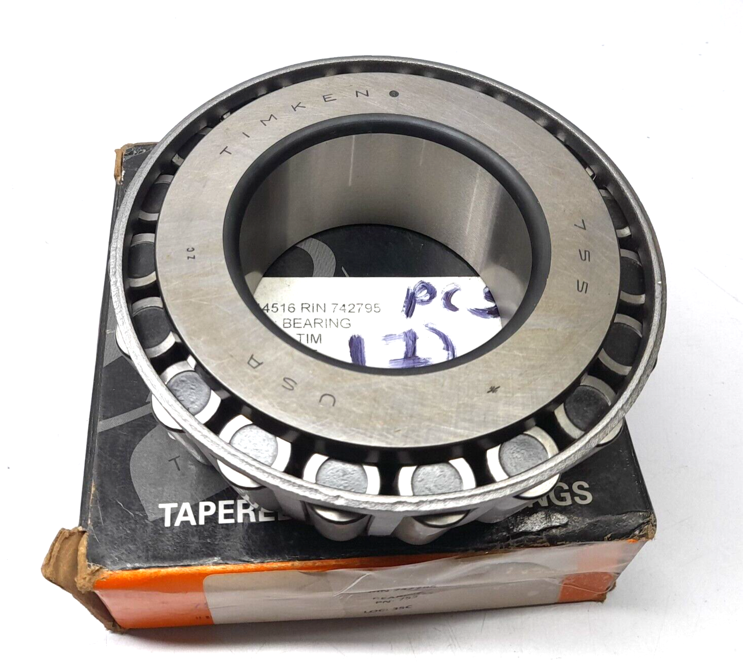 Timken 755/752 Tapered Roller Bearing 752 Bearing Cup 755 Bearing Cone