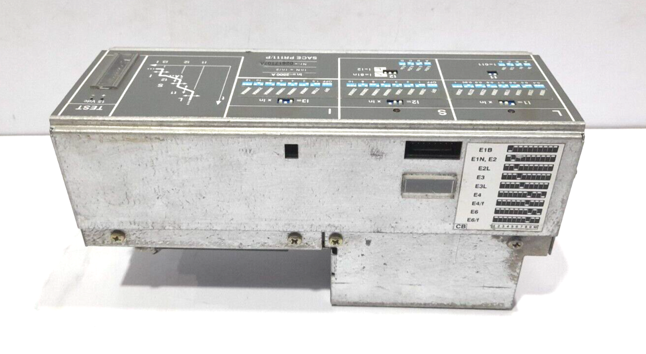 ABB SACE PR111/P 2500A Overcurrent Release Protection Unit
